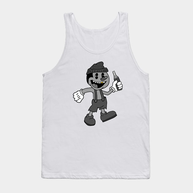 Old Time Vibes Tank Top by Snap and Hustle